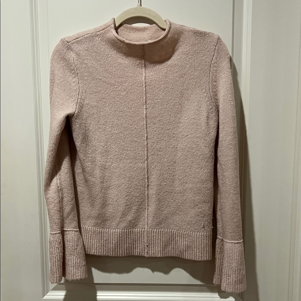 GAP Soft Pink Turtleneck Sweater
